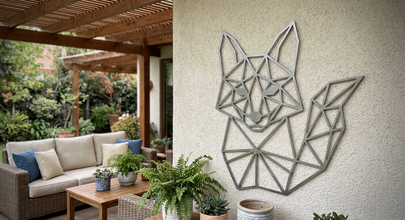 'The Silver Fox' Geometric