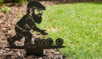 'The Bowler' Garden Gnome - Image 4 - Sunburnt Steel