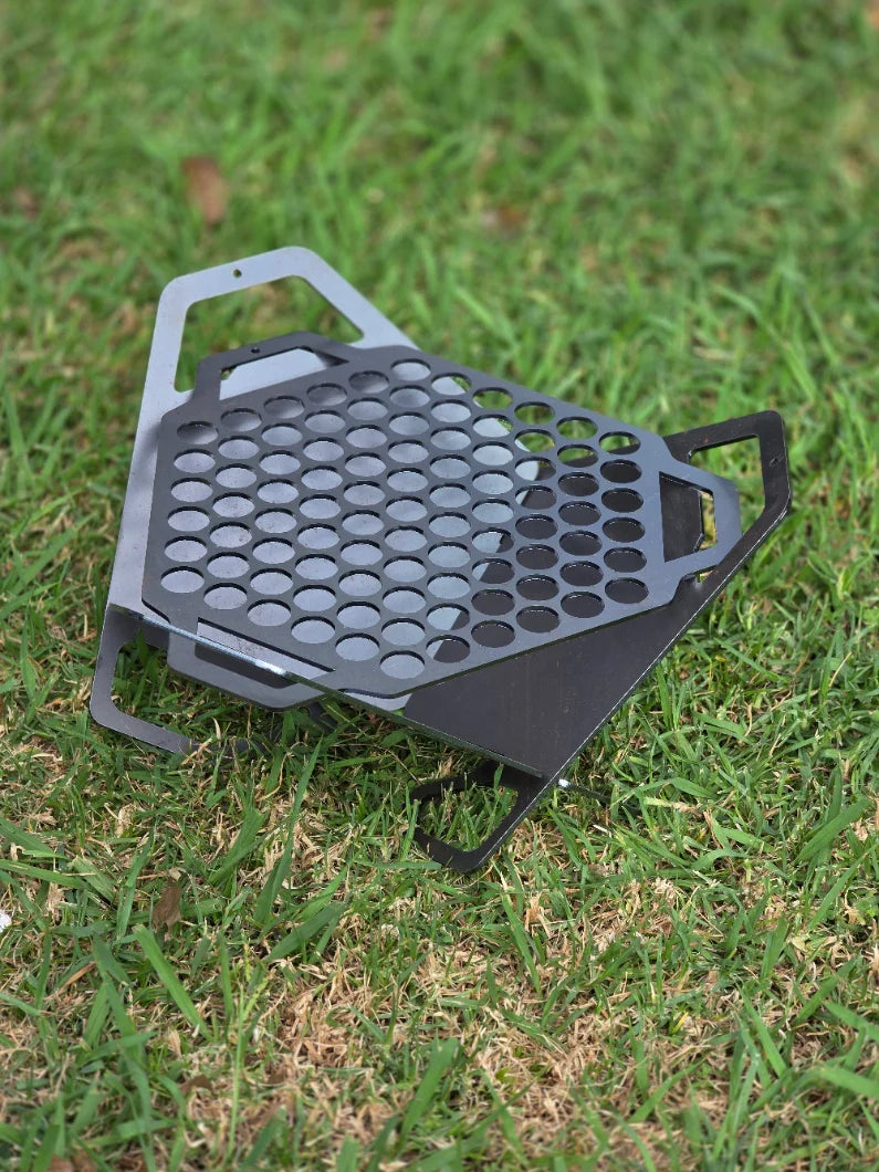 The Hex Grate — Portable Campfire Grill Secondary image