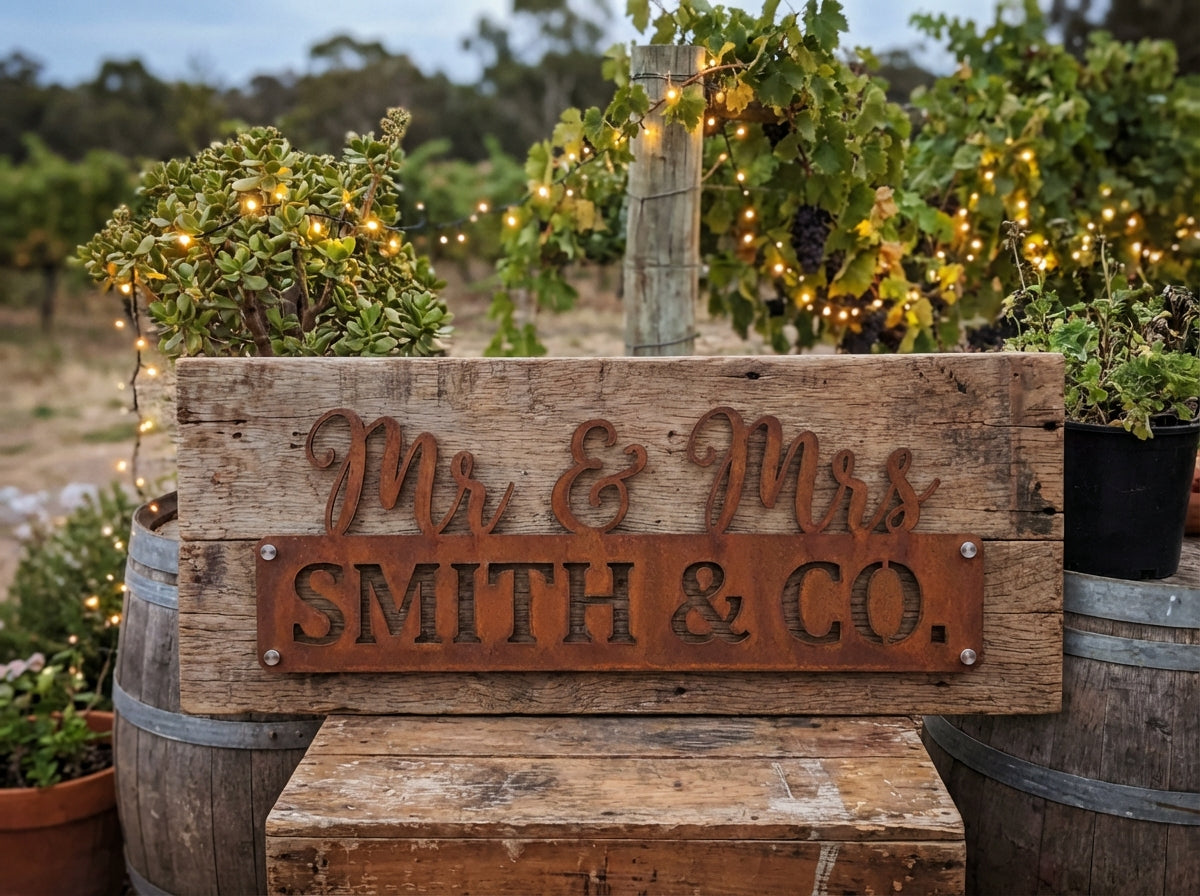 'The Forever After' Wedding Sign