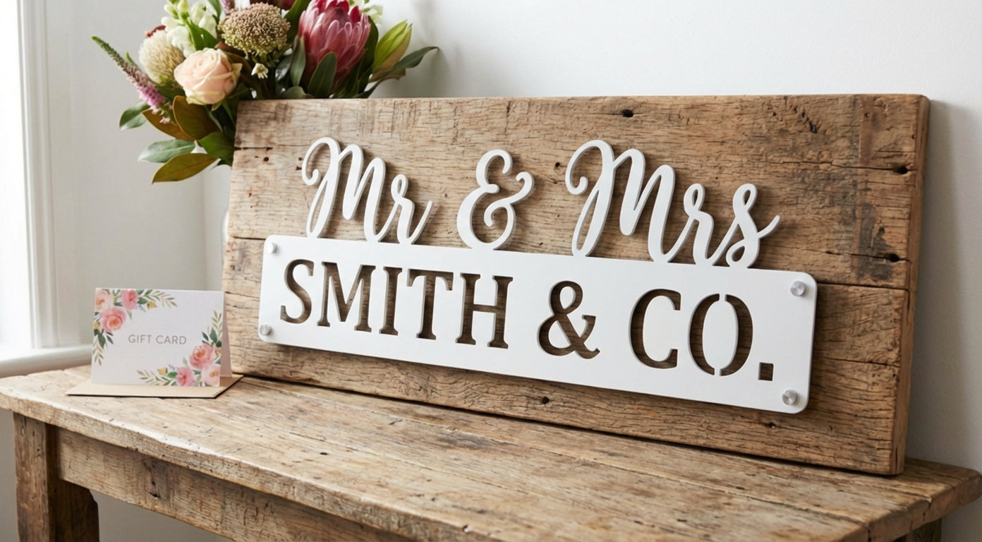 'The Forever After' Wedding Sign