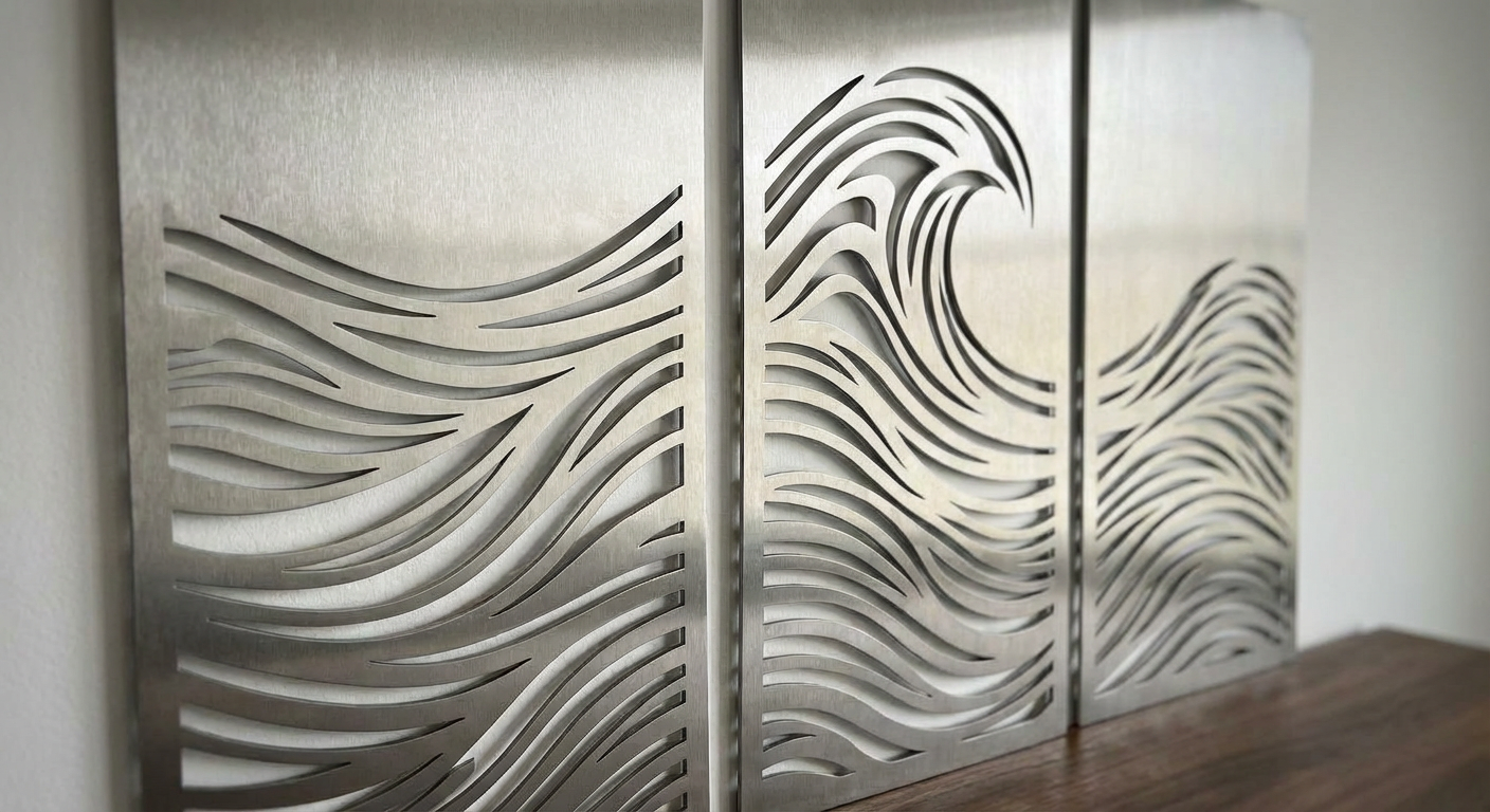 'The Silver Swell' Triptych
