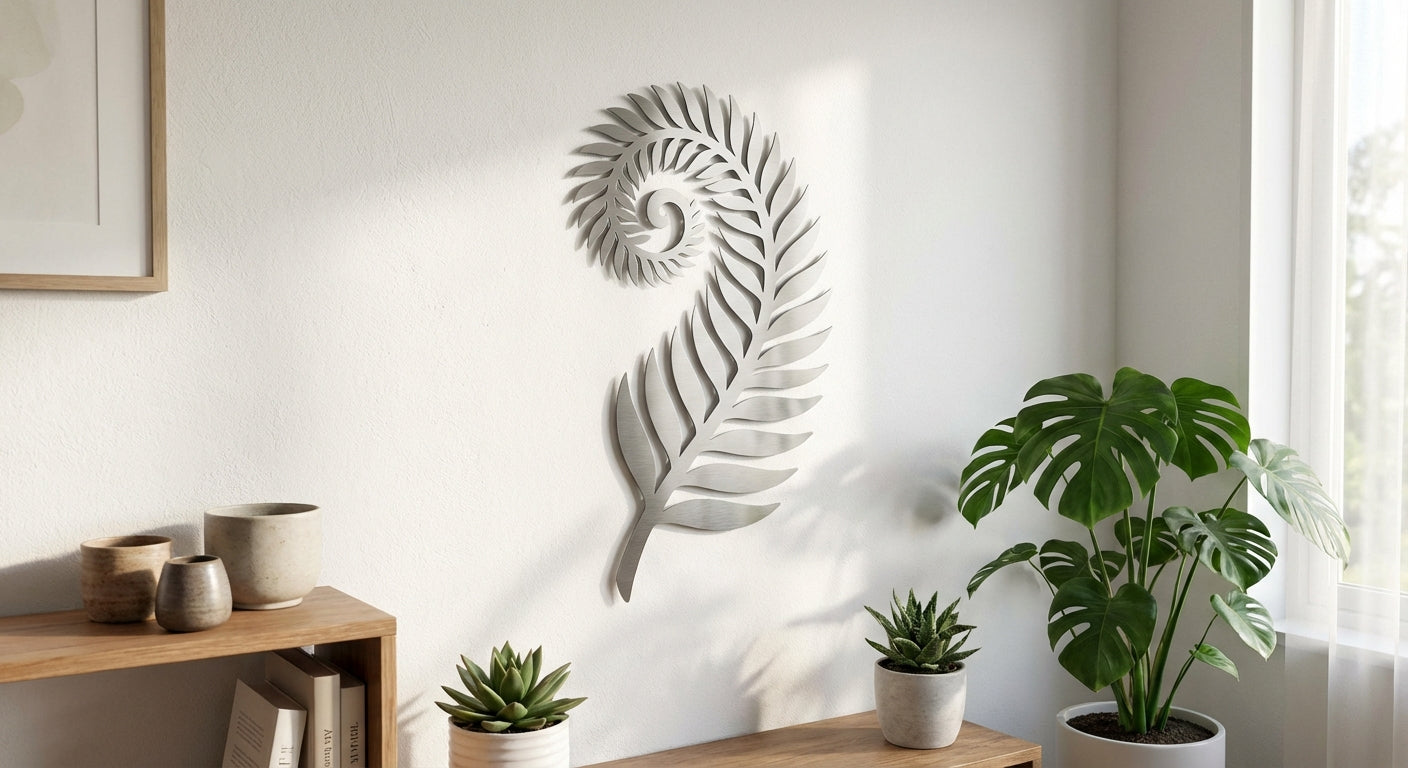 'The Silver Fern' Wall Art
