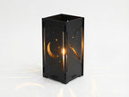 'The Stargazer' Candle Lantern - Powdercoated Black