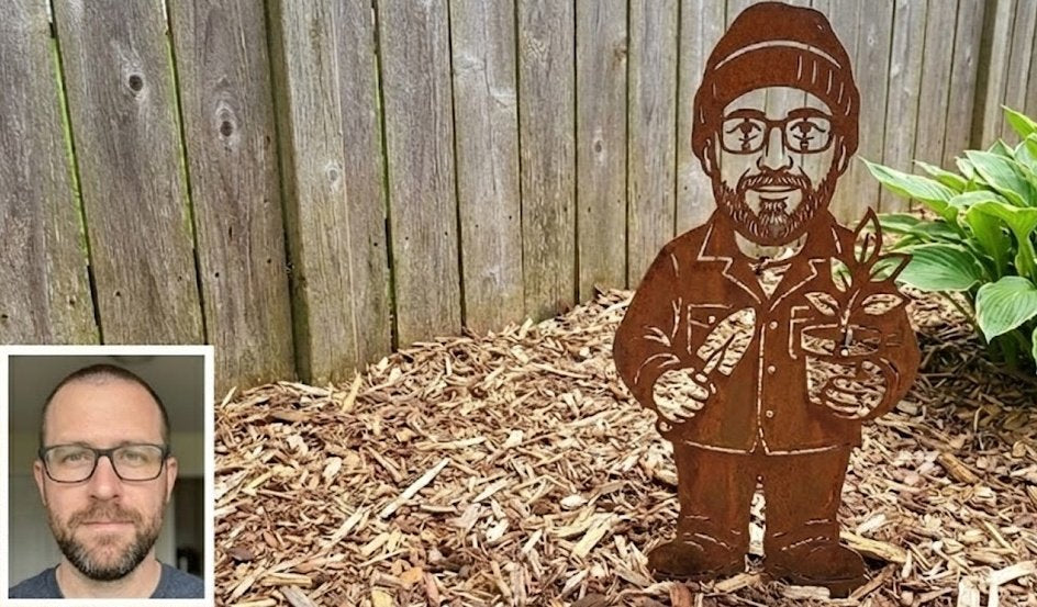 The 'Mini Me' — Custom Garden Gnome Made From Your Photo - Image 2 - Sunburnt Steel