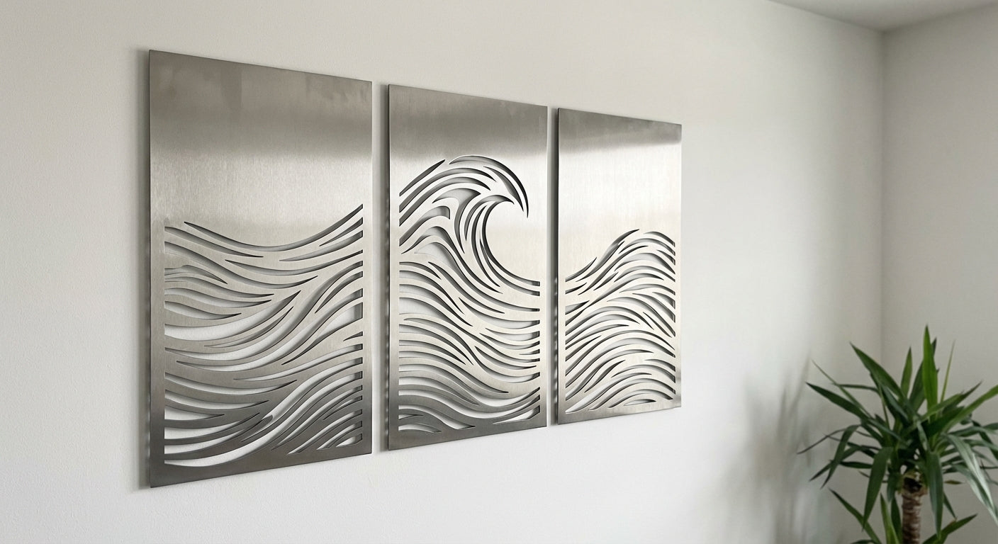 'The Silver Swell' Triptych Main image