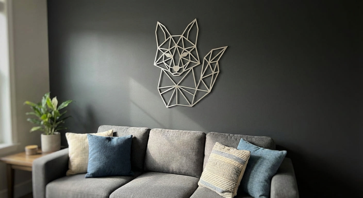 'The Silver Fox' Geometric Secondary image