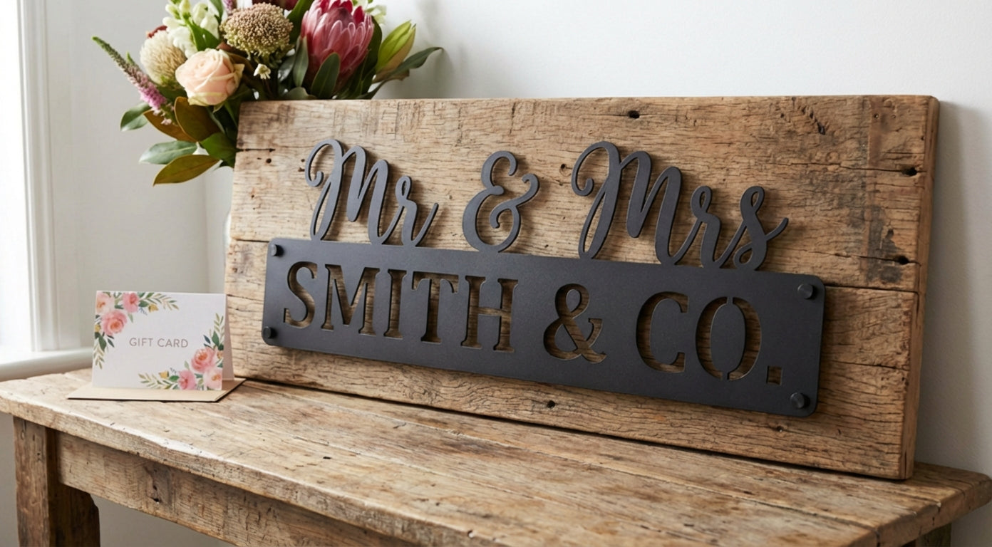 'The Forever After' Wedding Sign