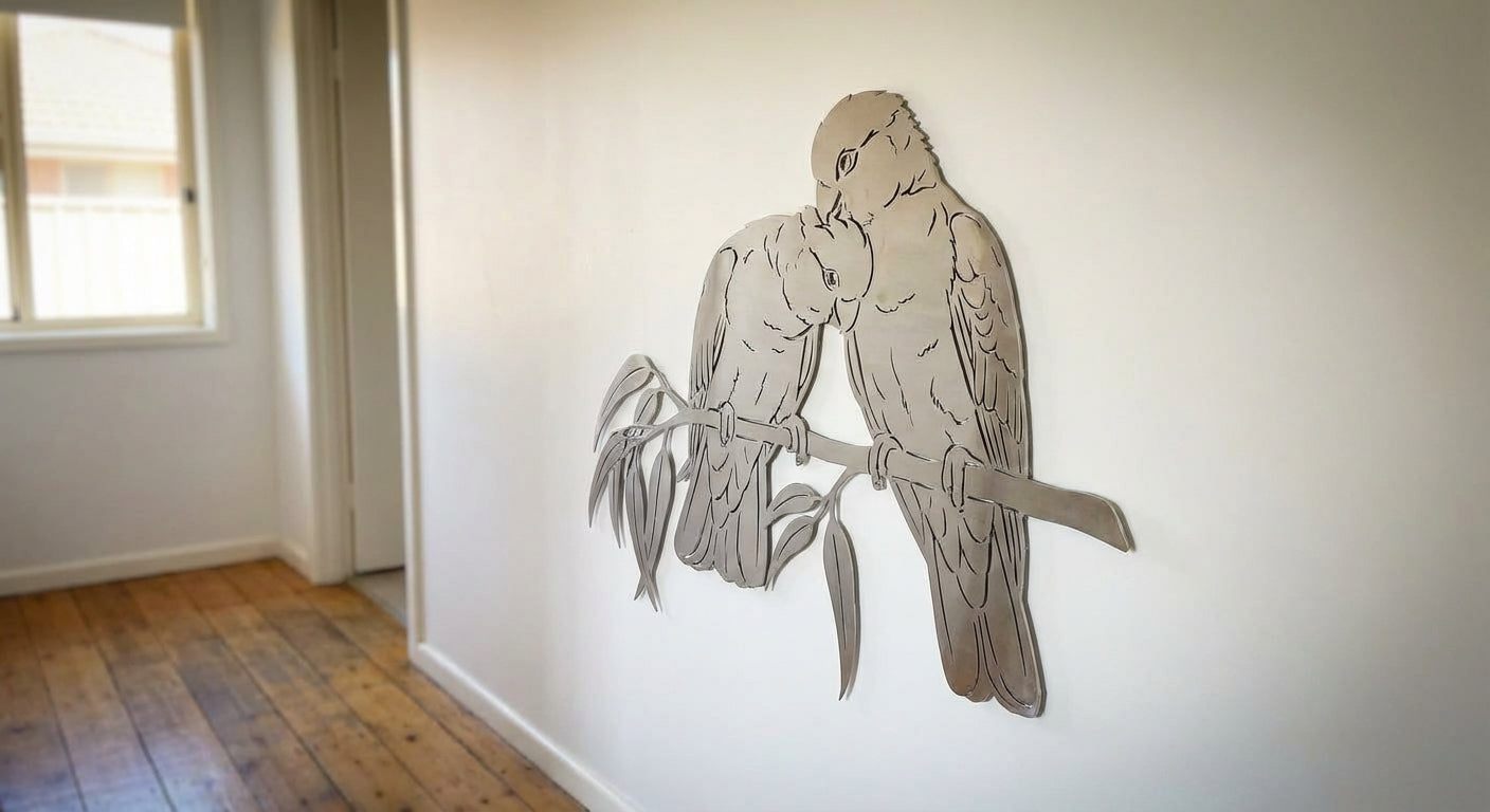 'The Silver Cockies' Lovebirds