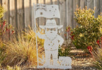 'The True Blue' Aussie Garden Gnome - Image 6 - Sunburnt Steel