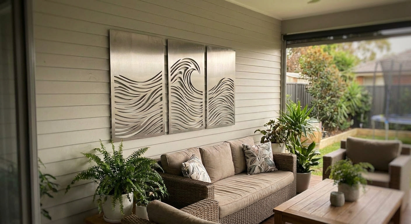 'The Silver Swell' Triptych