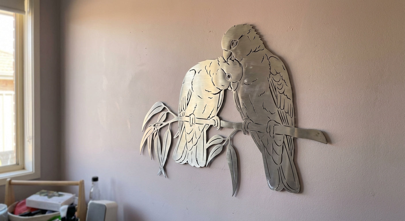 'The Silver Cockies' Lovebirds Main image