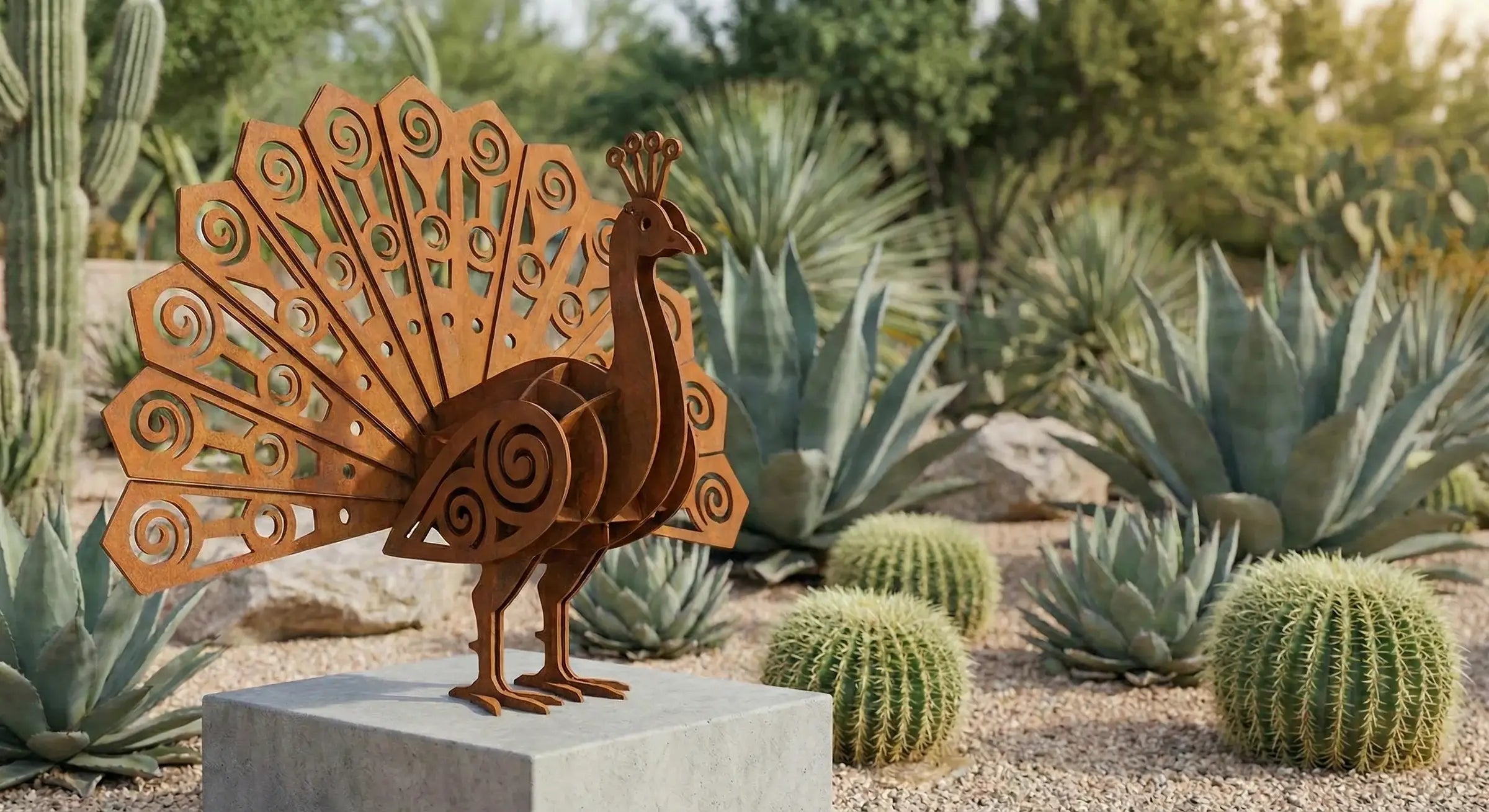 Flatpack Garden Peacock