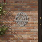 Custom Family Sign - Circular Kookaburra