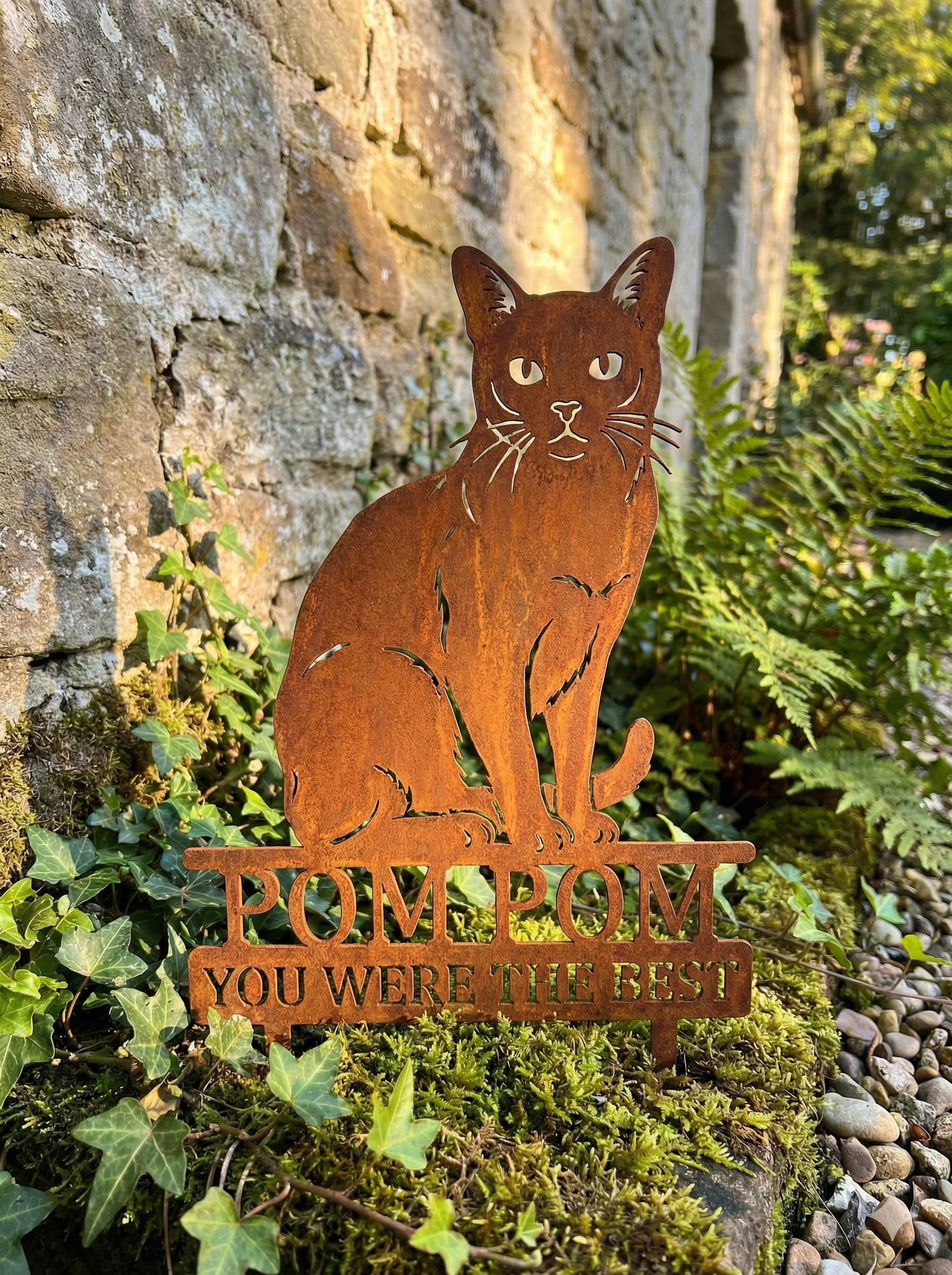 Custom Pet Memorial Garden Stake