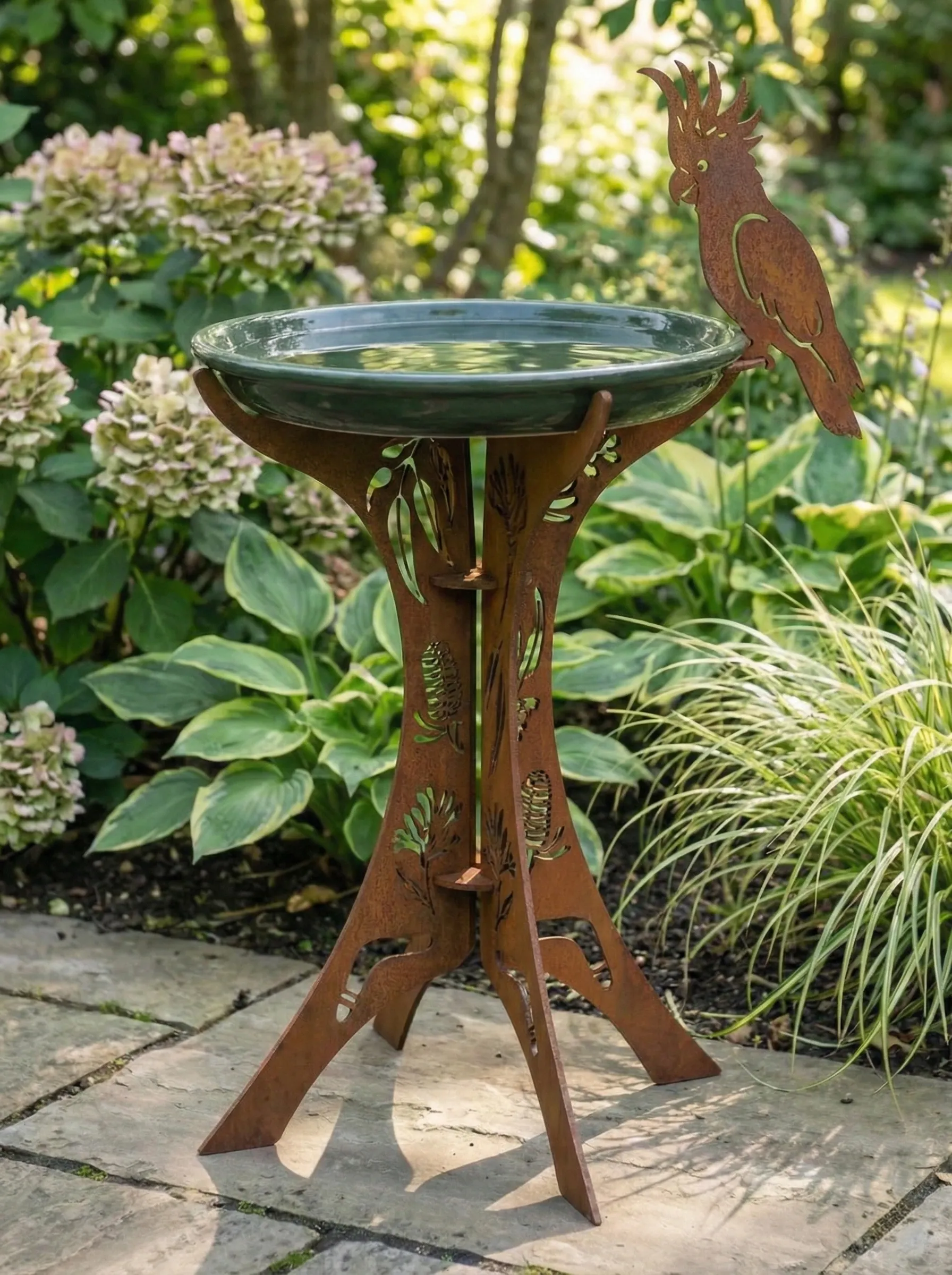 'The Cockie' Bird Bath