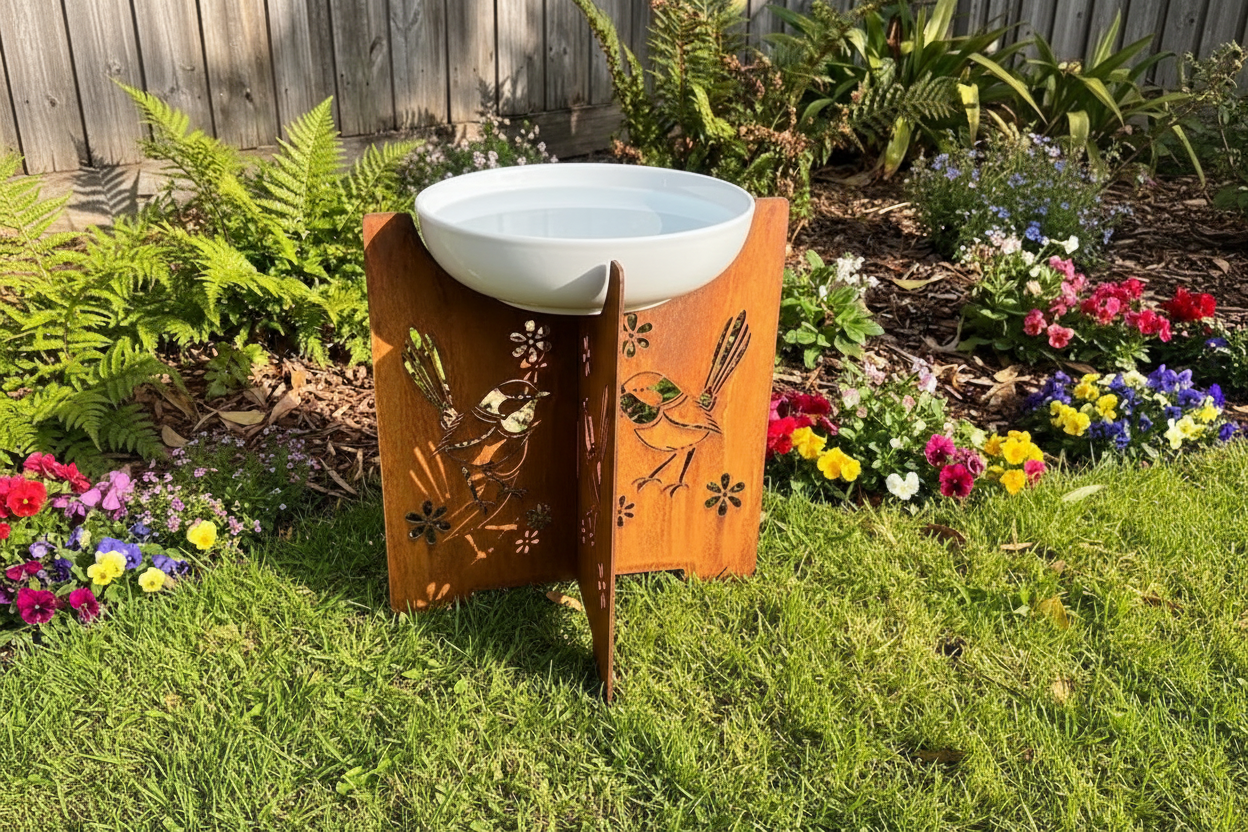 'The Fairy Wren' Bird Bath