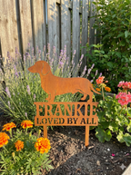 Custom Pet Memorial Garden Stake