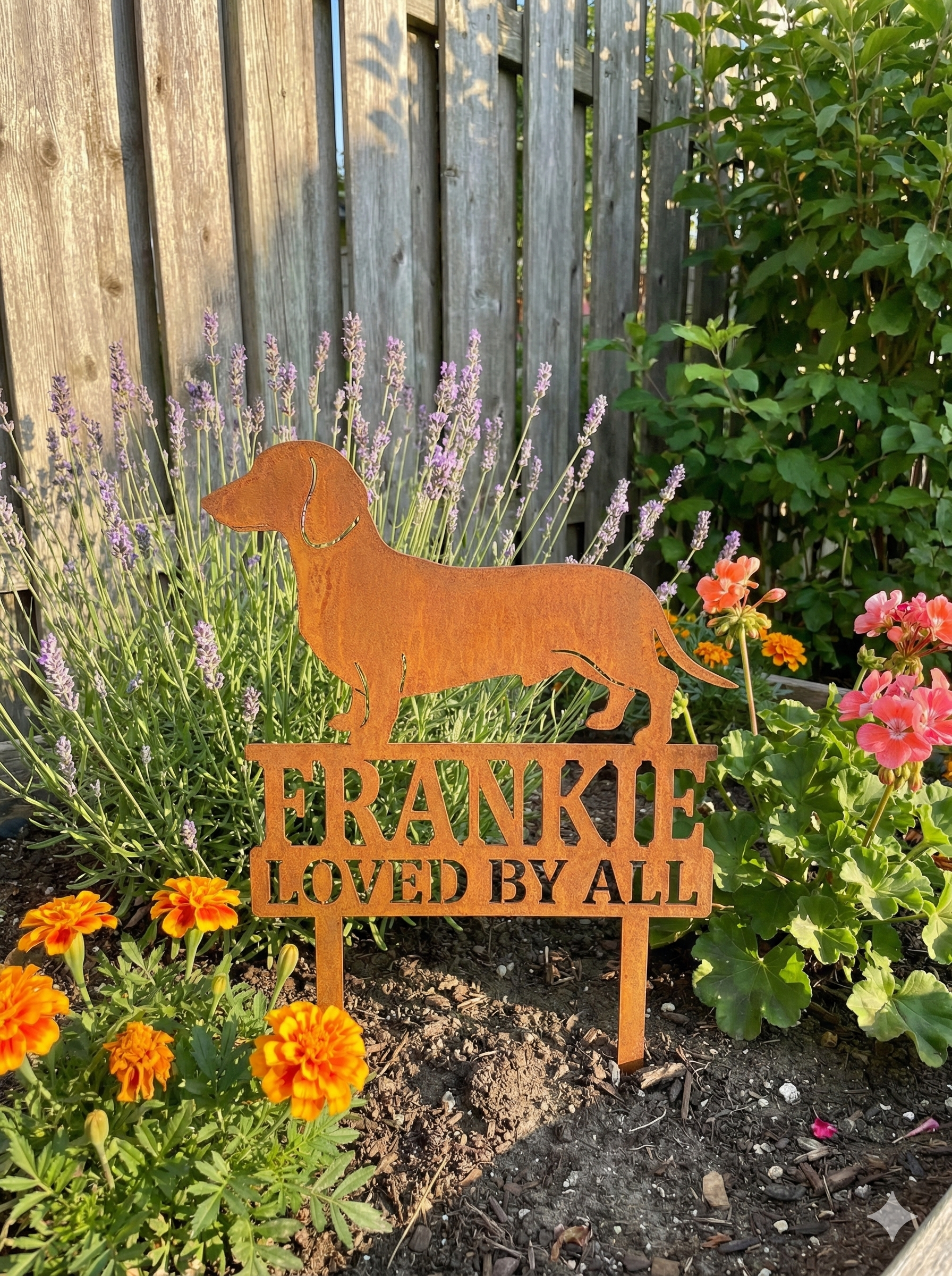 Custom Pet Memorial Garden Stake