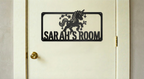 Unicorn Room Sign
