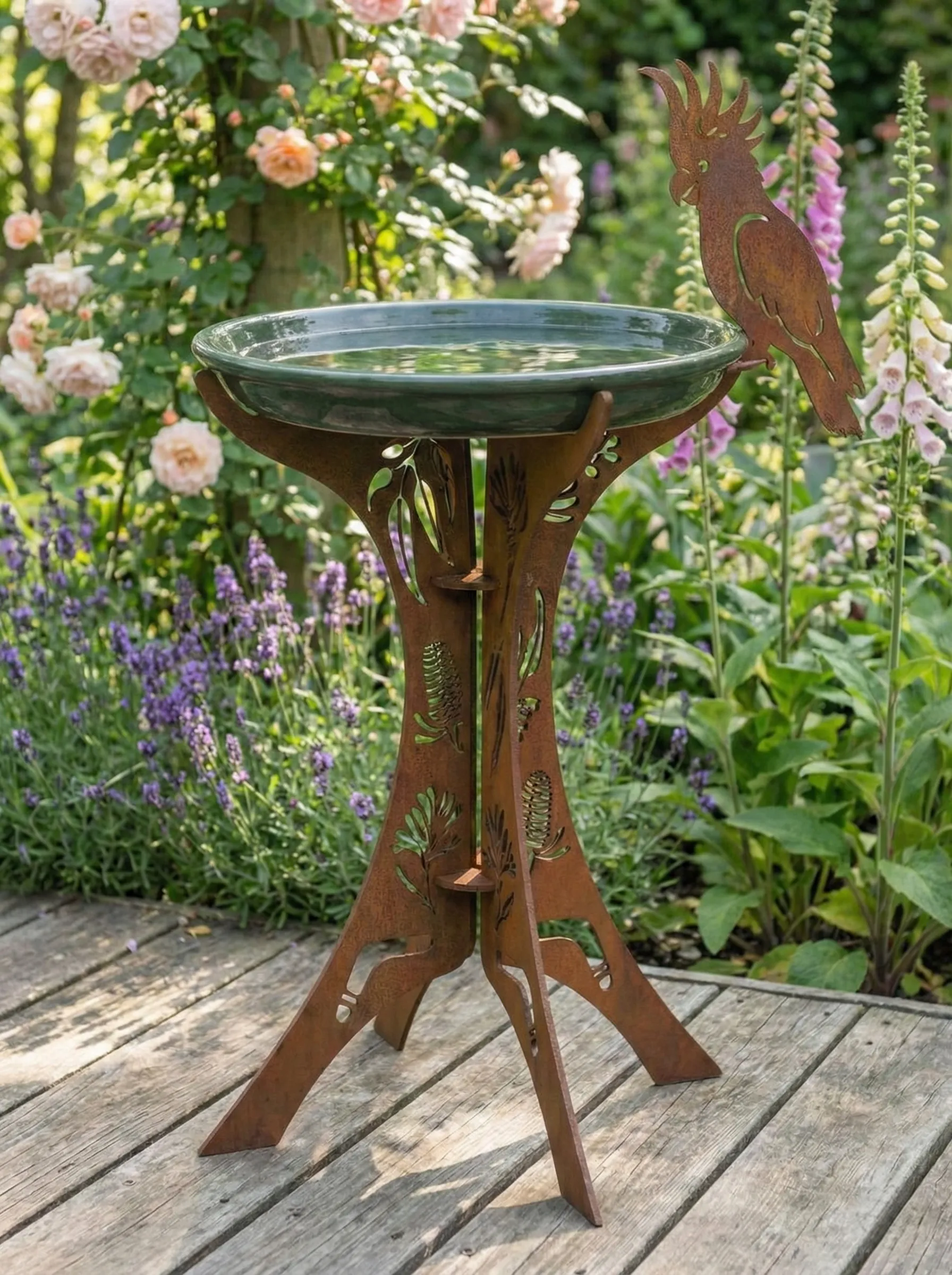 'The Cockie' Bird Bath