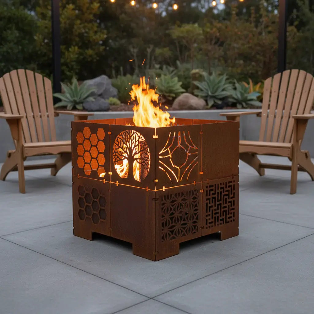 Patterned Fire Pit