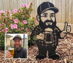 The 'Mini Me' — Custom Garden Gnome Made From Your Photo - Image 6 - Sunburnt Steel