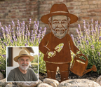 The 'Mini Me' — Custom Garden Gnome Made From Your Photo - Image 4 - Sunburnt Steel