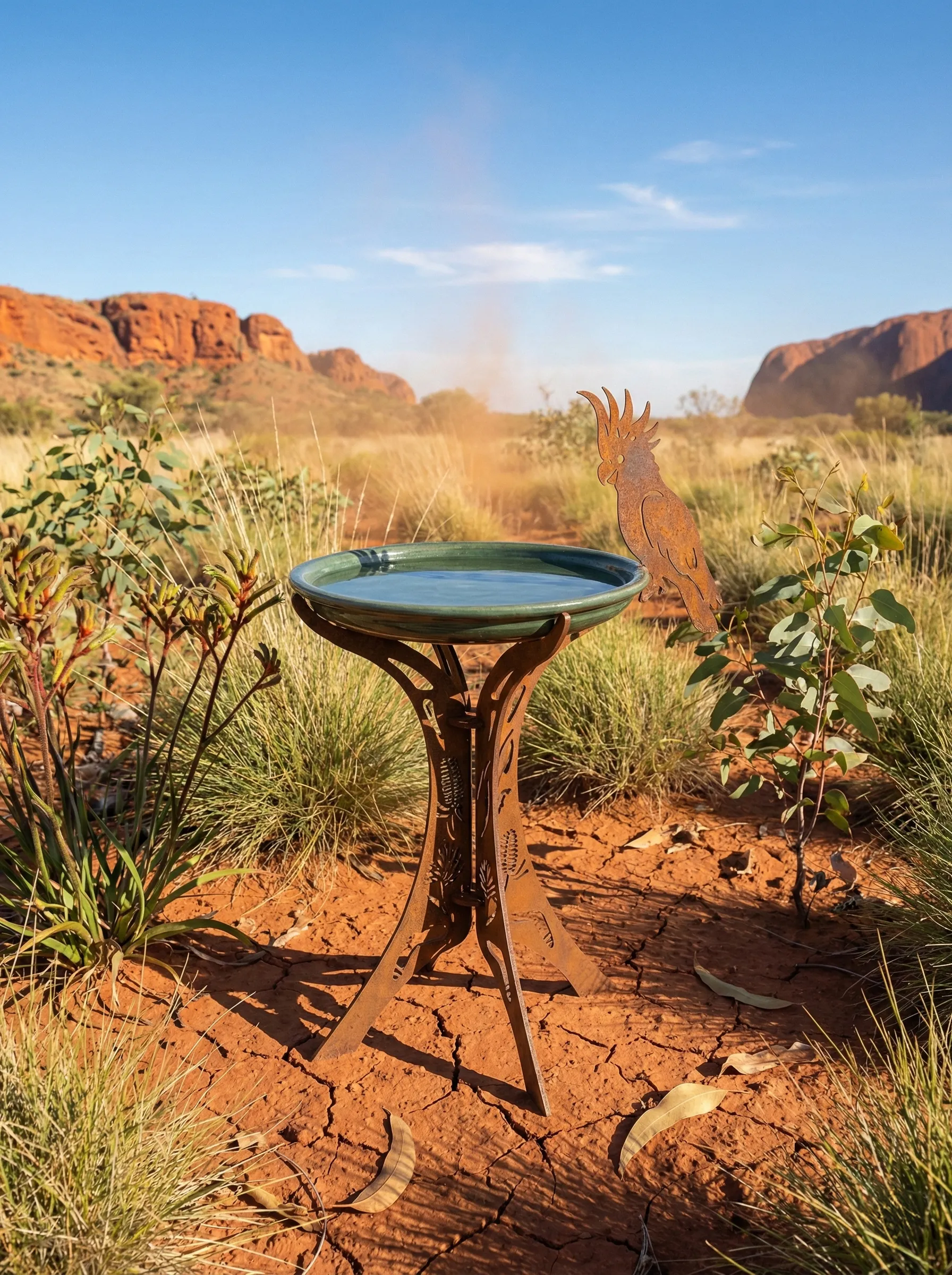 'The Cockie' Bird Bath Secondary image