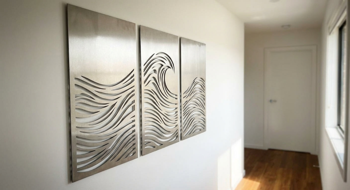 'The Silver Swell' Triptych
