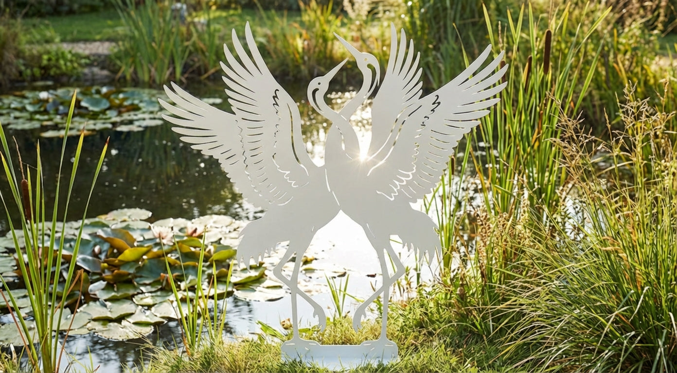 'The Wetland Waltz' Dancing Cranes