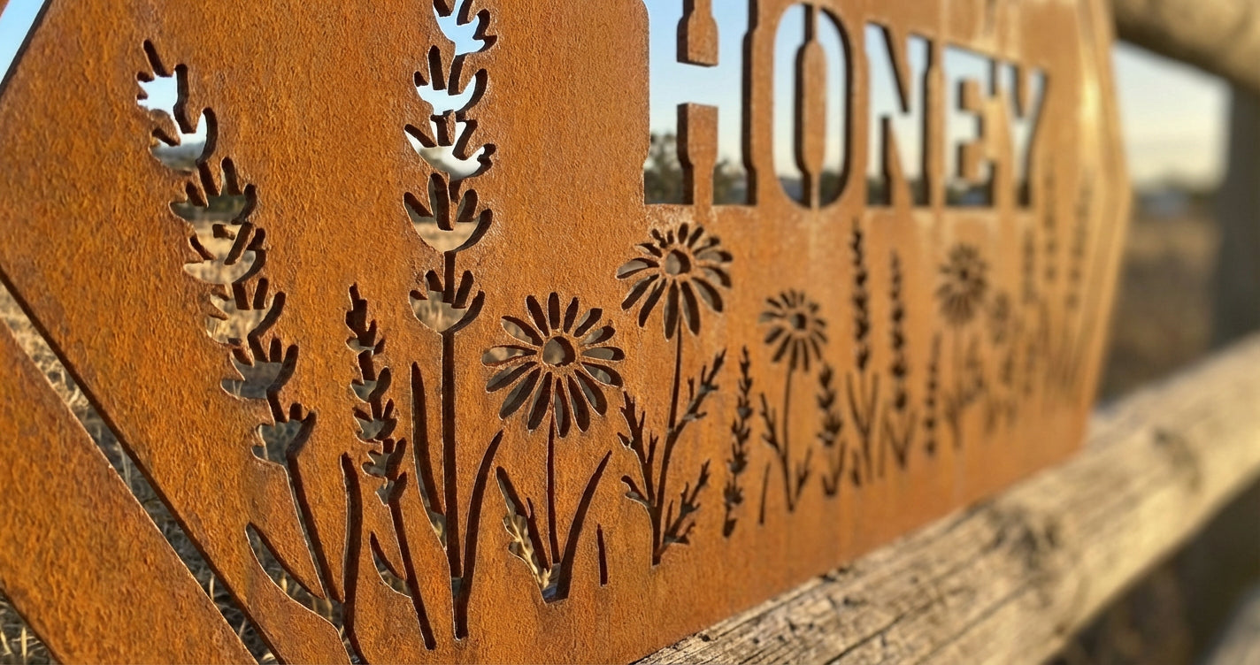 'The Bee Keeper' Honey Farm Sign