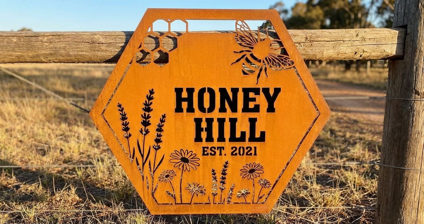 'The Bee Keeper' Honey Farm Sign