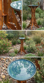 'The Cockie' Bird Bath