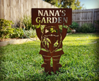'The Leafy Larrikin' Custom Garden Gnome - Image 6 - Sunburnt Steel