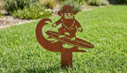 'The Surf's Up' Garden Gnome - Image 4 - Sunburnt Steel