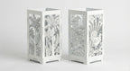 'The Bushwalk' Candle Lantern - Powdercoated White