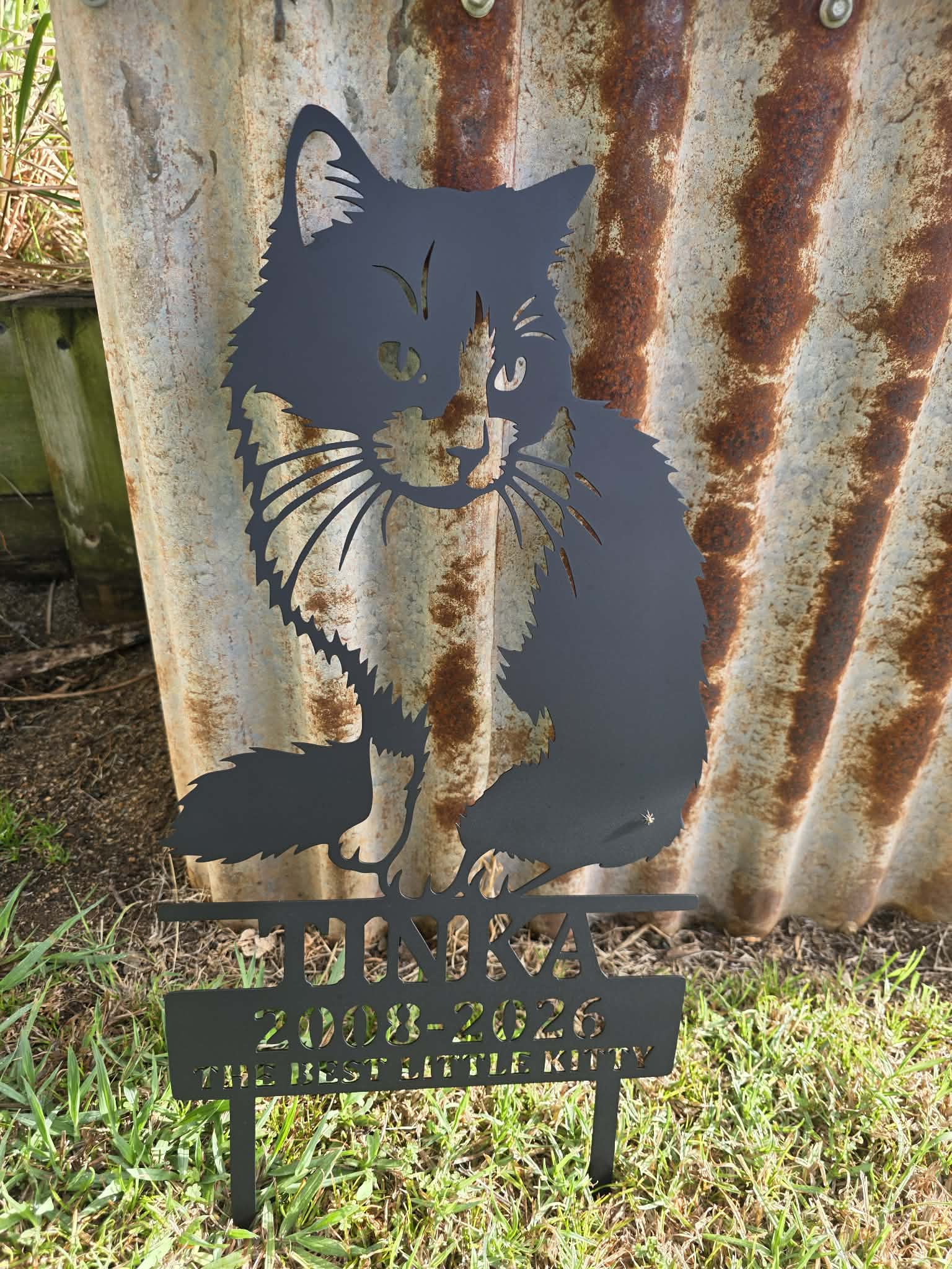 Custom Pet Memorial Garden Stake