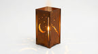 'The Stargazer' Candle Lantern - Weathering Steel