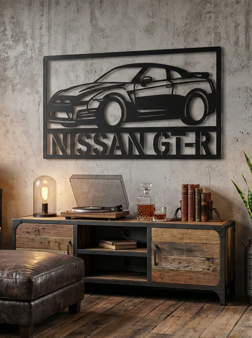 Custom Car Wall Art – Sunburnt Steel